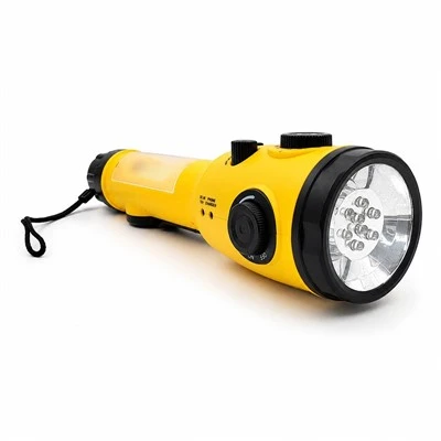 ダイナモ懐中電灯ラジオ