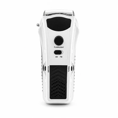 手回し式ラジオ（携帯電話充電器付き）